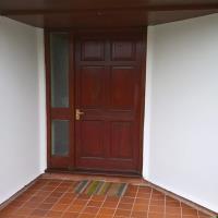 Front entrance to the holiday accommodation